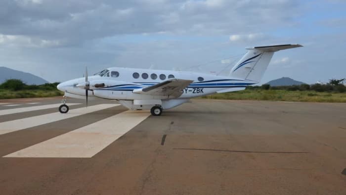 Revive and develop the Voi Airstrip into a usable state through partnerships with the National Government.